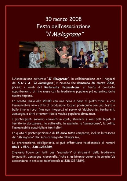 festa del melograno festa del melograno
